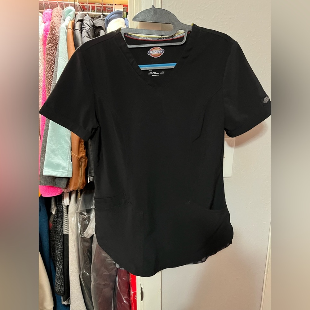 black dickies scrubs set